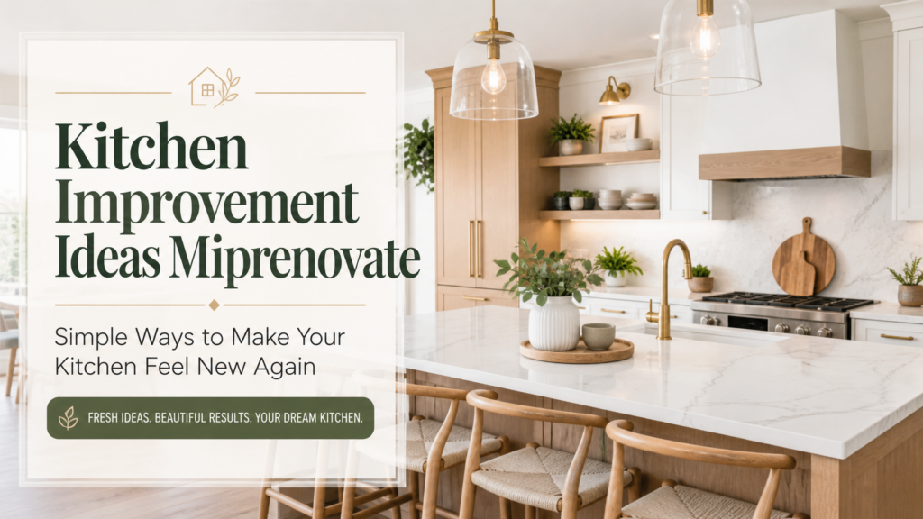 Kitchen Improvement Ideas Miprenovate
