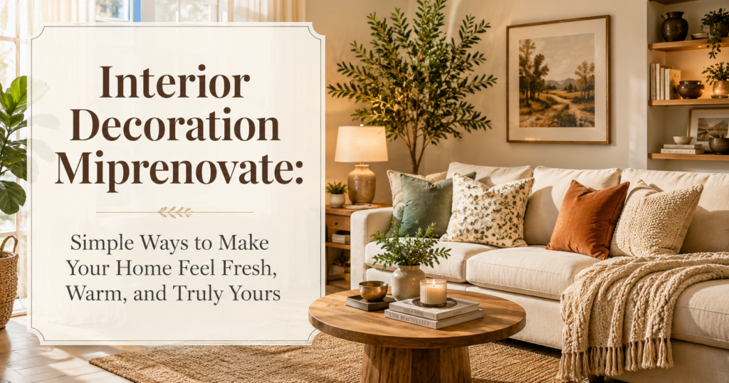 interior decoration miprenovate