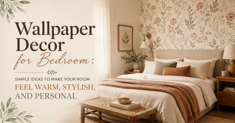 wallpaper decor for bedroom