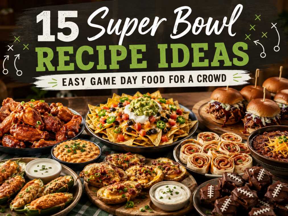 15 Super Bowl Recipe Ideas for the Ultimate Game Day Party