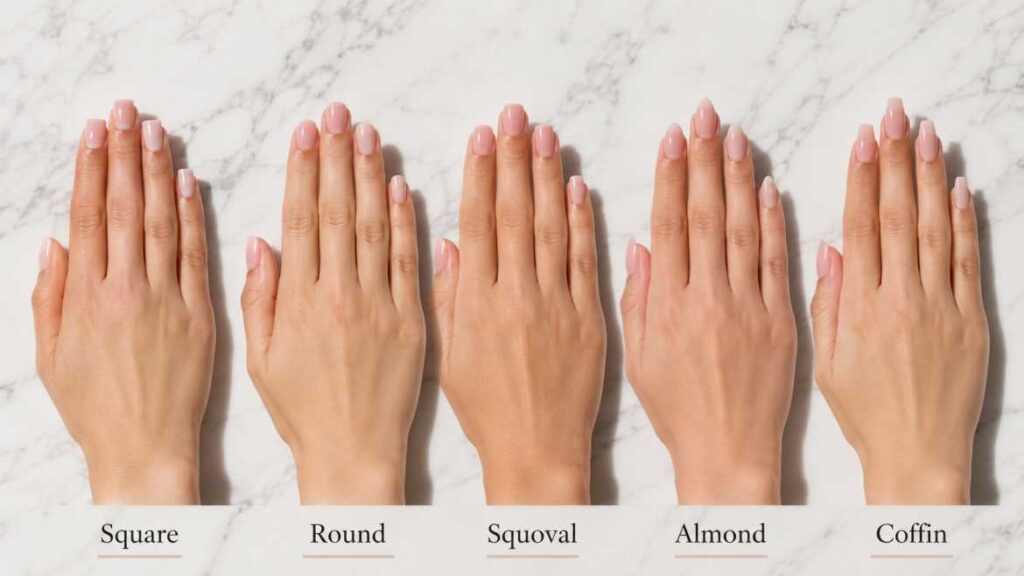 Best Shapes for Short Acrylic Nails