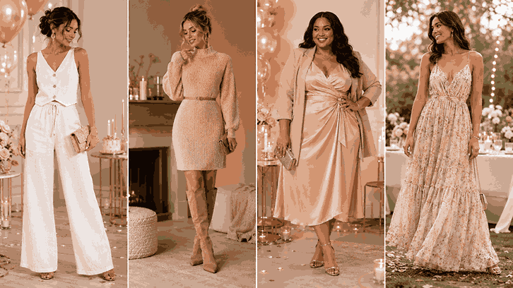 Seasonal and plus size birthday outfits for women