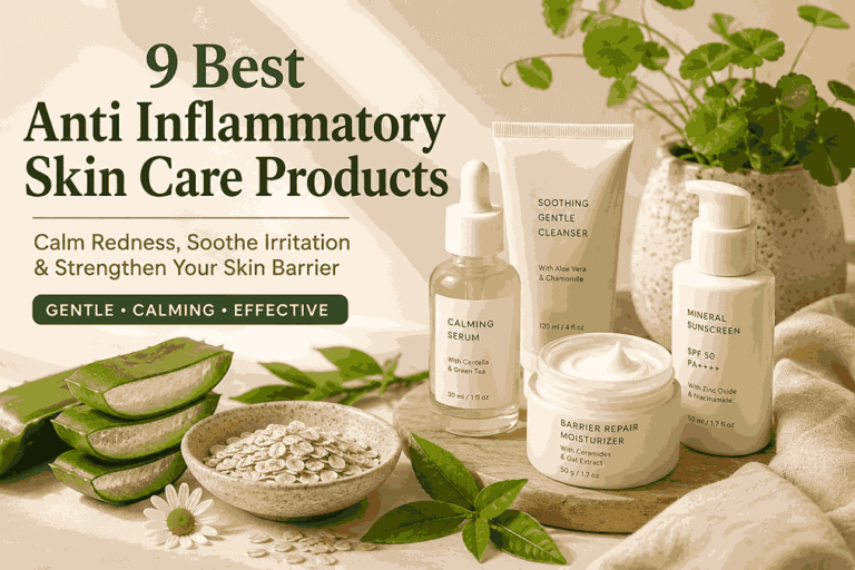 anti inflammatory skin care products for sensitive red skin