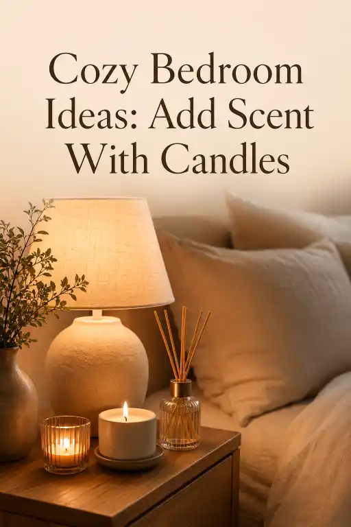 Cozy Bedroom Ideas Add Scent With Candles