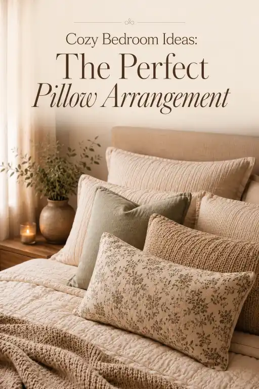 Cozy Bedroom Ideas The Perfect Pillow Arrangement