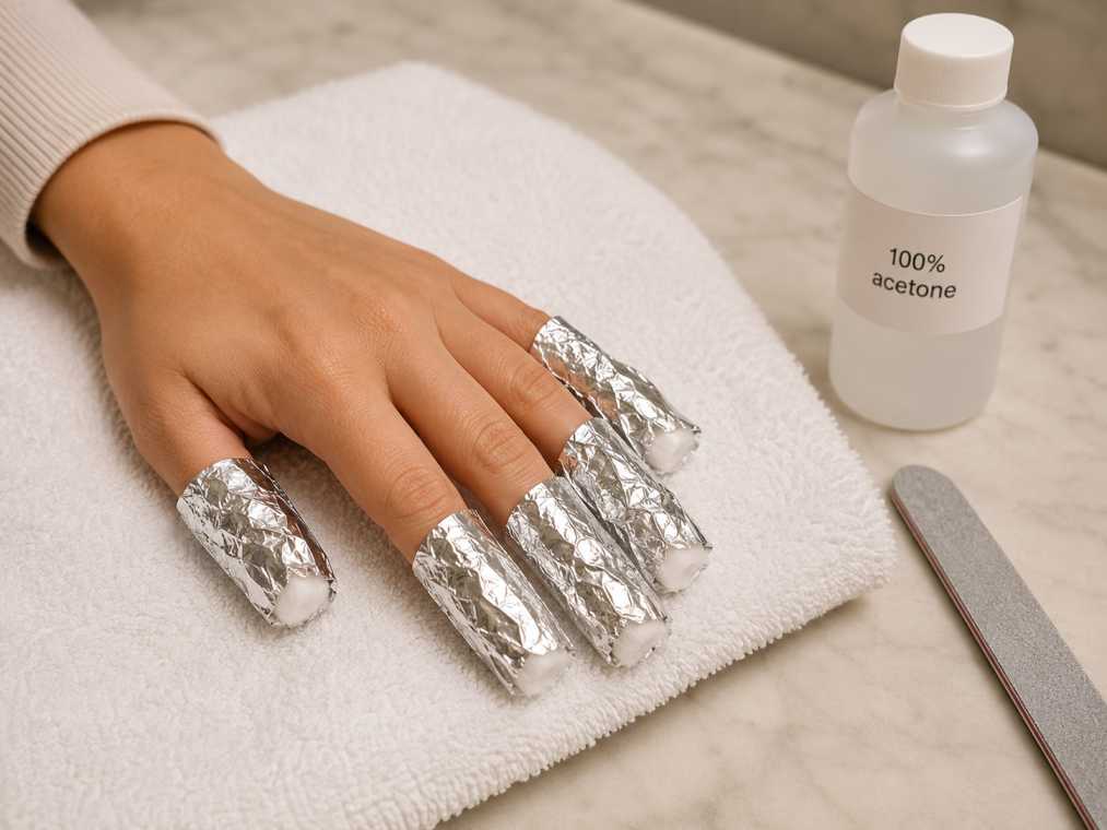 How to Soak Off Acrylic Nails at Home