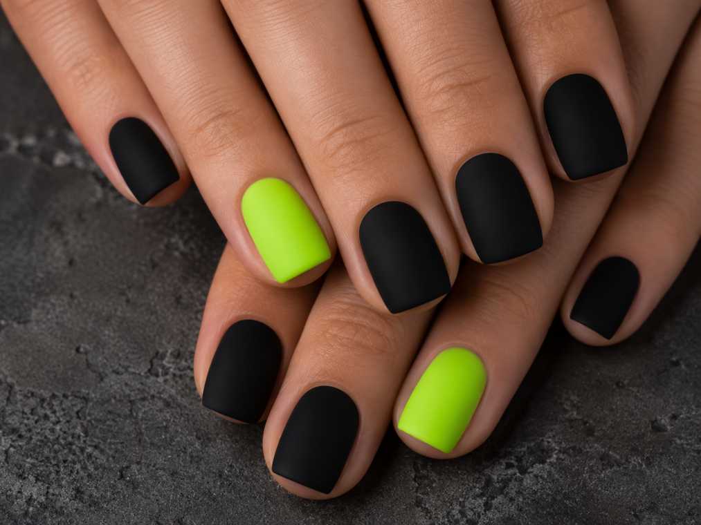 Neon Lime Green with Matte Finish