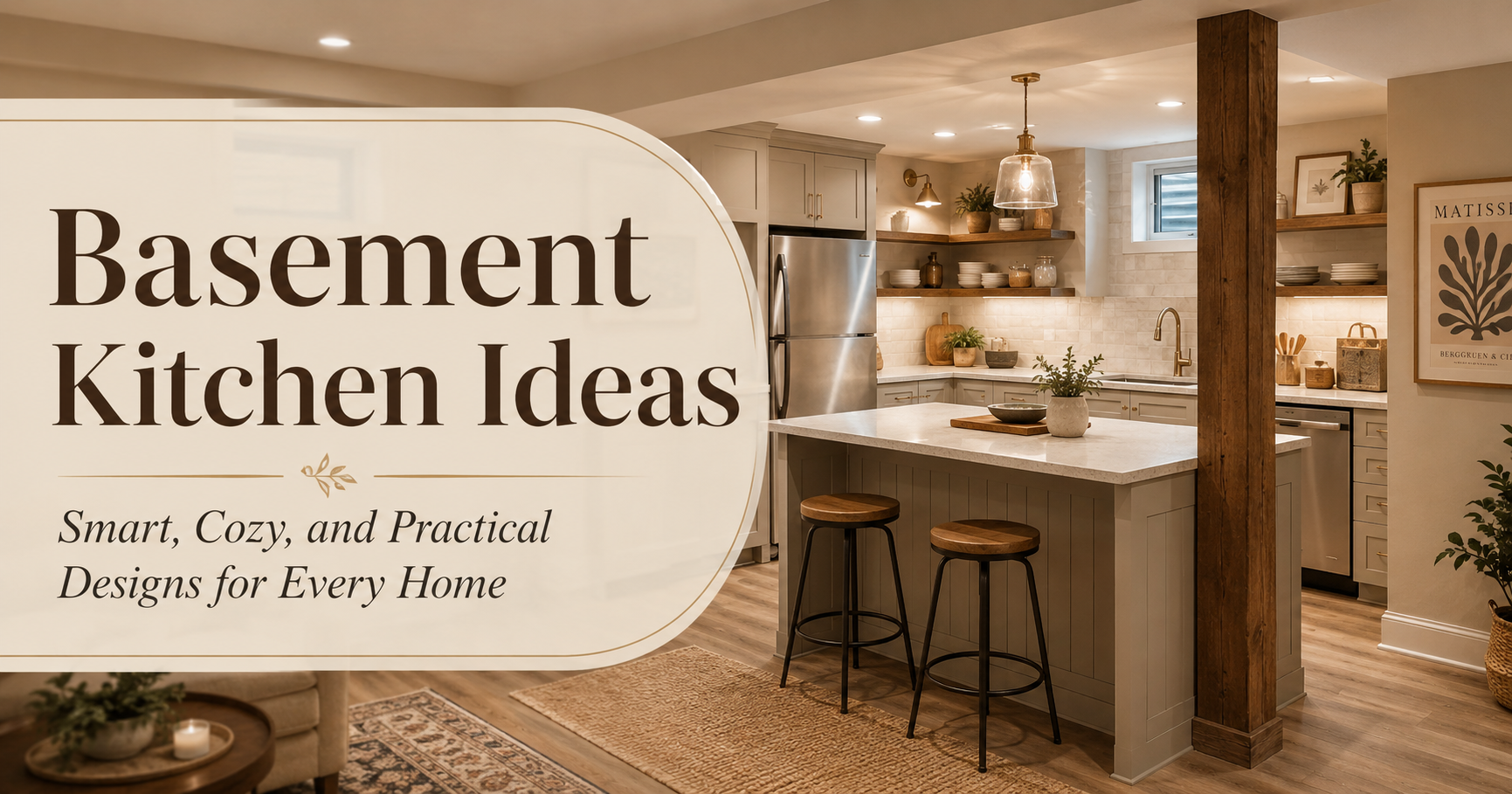 basement kitchen ideas