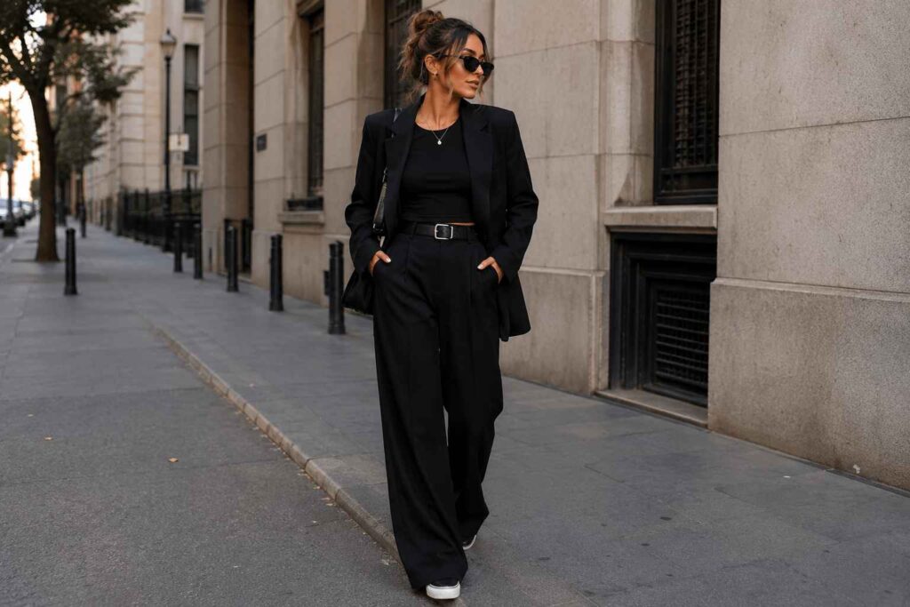black concert outfit ideas