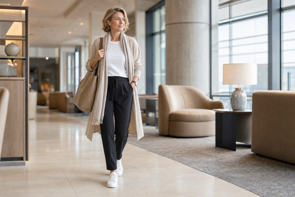 travel-cardigan-pull-on-trousers-women-over-40