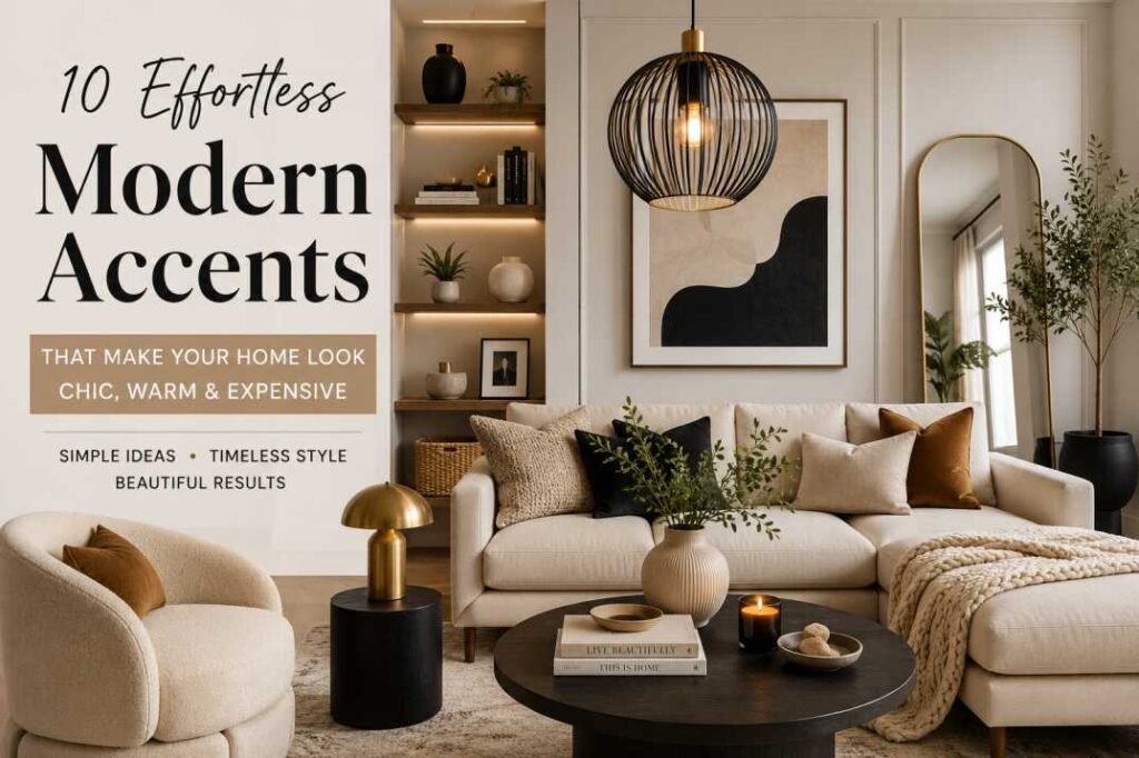 15 Effortless Accents That Instantly Elevate Your Chic Modern Interior