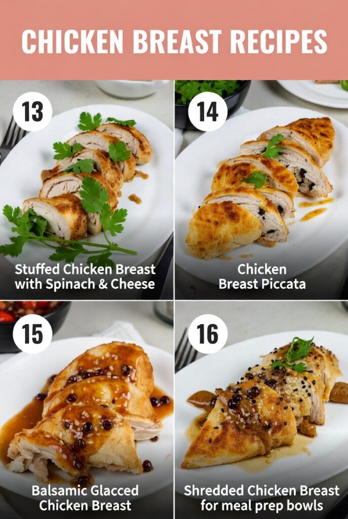 40 Chicken Breast Recipes for Easy Lean Protein Meals
