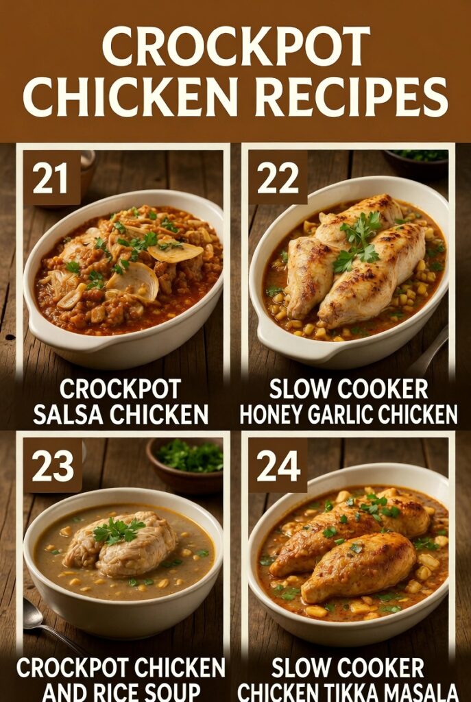 40 Crockpot Chicken Recipes for Easy Hands-Off Dinners