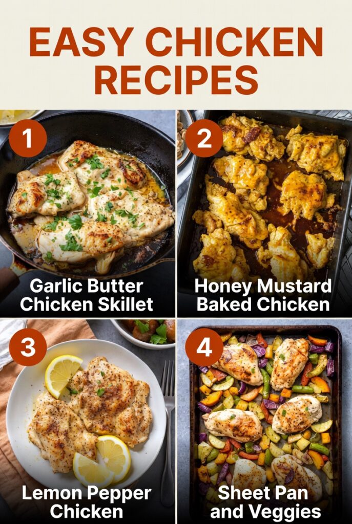 40 Easy Chicken Recipes for Busy Weeknight Dinners