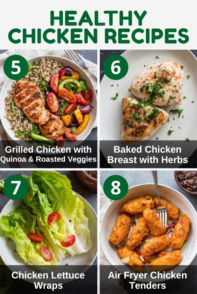 40 Healthy Chicken Recipes for Clean Eating & Meal Prep