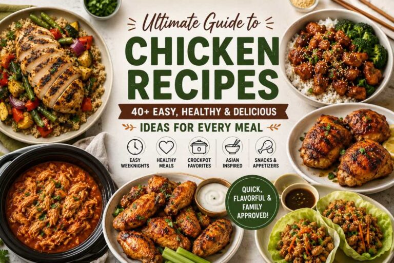 Chicken Recipes 40+ Easy, Healthy & Delicious Ideas for Every Meal