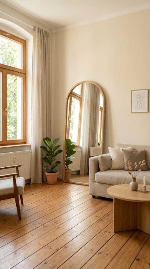  Large Mirror Placement Ideas to Make a Small Room Look Bigger
