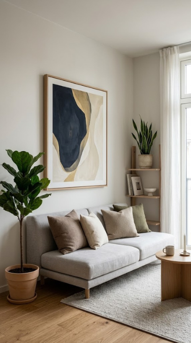 Minimalist Decorating Tips for a Bigger-Feeling Apartment