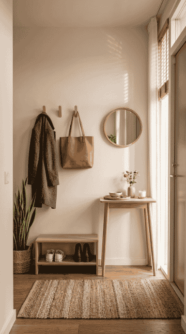 Small Apartment Entryway Organization Ideas
