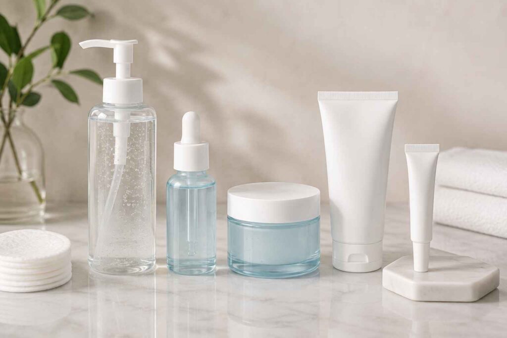 skin care products for an oily skin routine