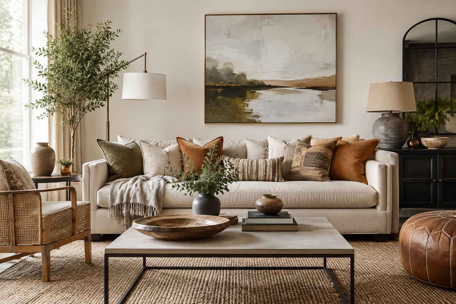 Shopify home decor ideas for a stylish living room