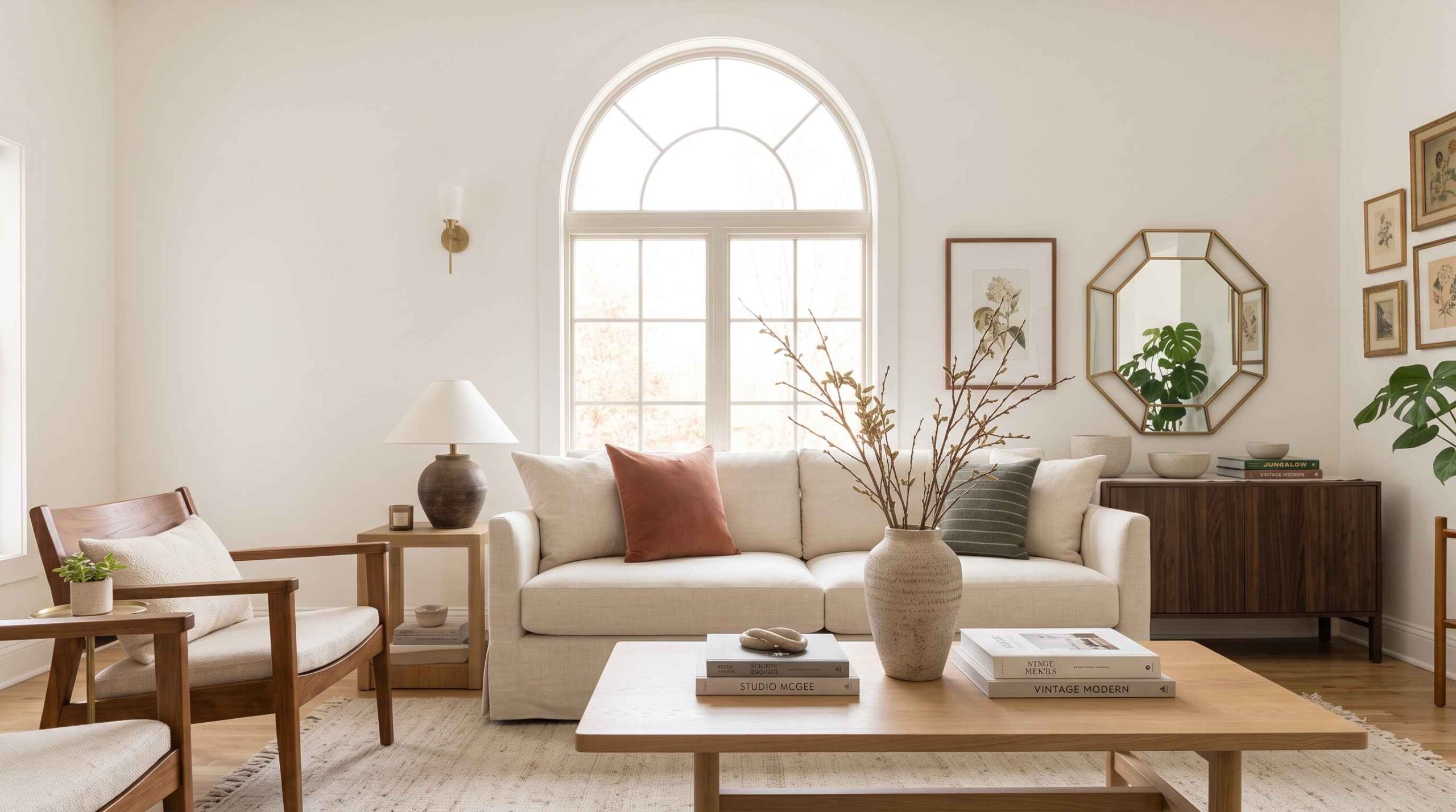 Living room styling inspired by top home decor influencers