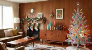 Mid Mod Christmas Decor: 17 Authentic Mid-Century Holiday Ideas - Home Decor Inspiration