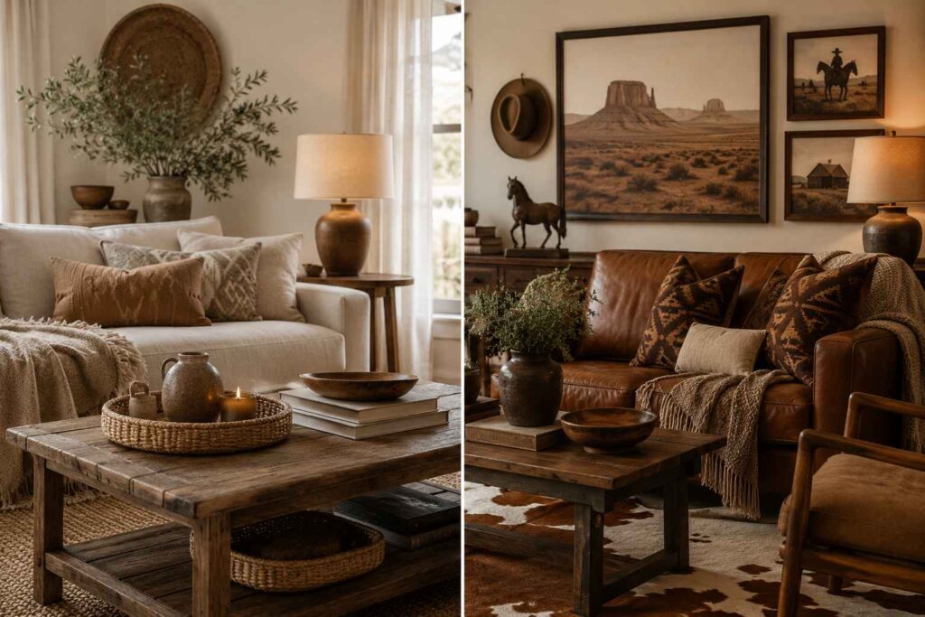 rustic and western home decor shopping inspiration