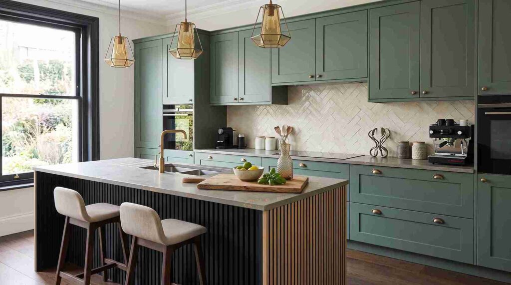 Beautiful splashback ideas white kitchen with modern marble splashback