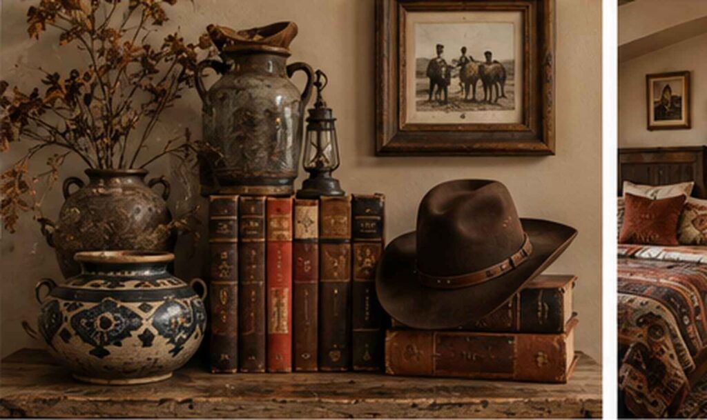 vintage rustic Western home accessories
